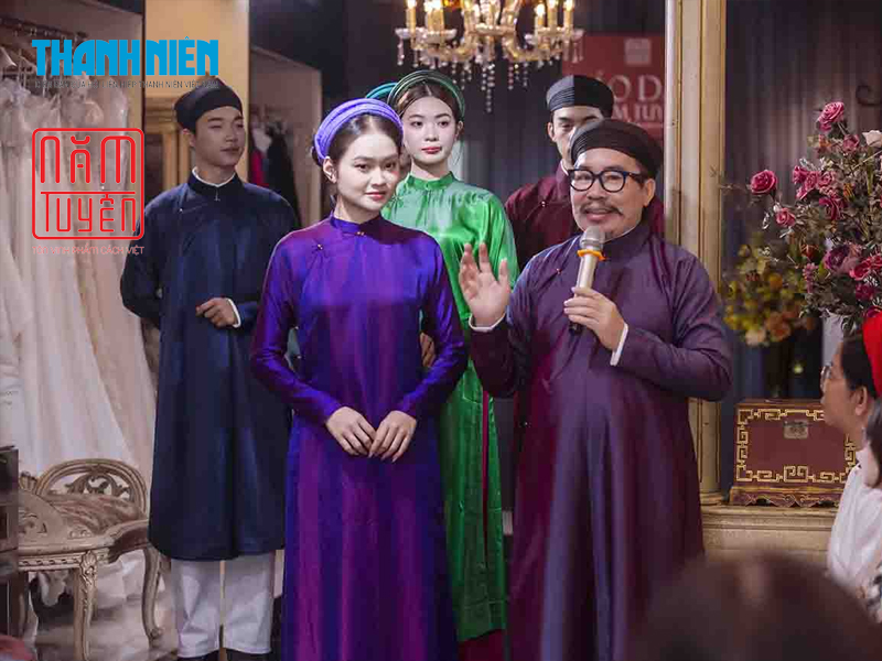 Nghệ nhân Năm Tuyền người đam mê gìn giữ áo dài ngũ thân - Bài đăng trên Báo Thanh Niên