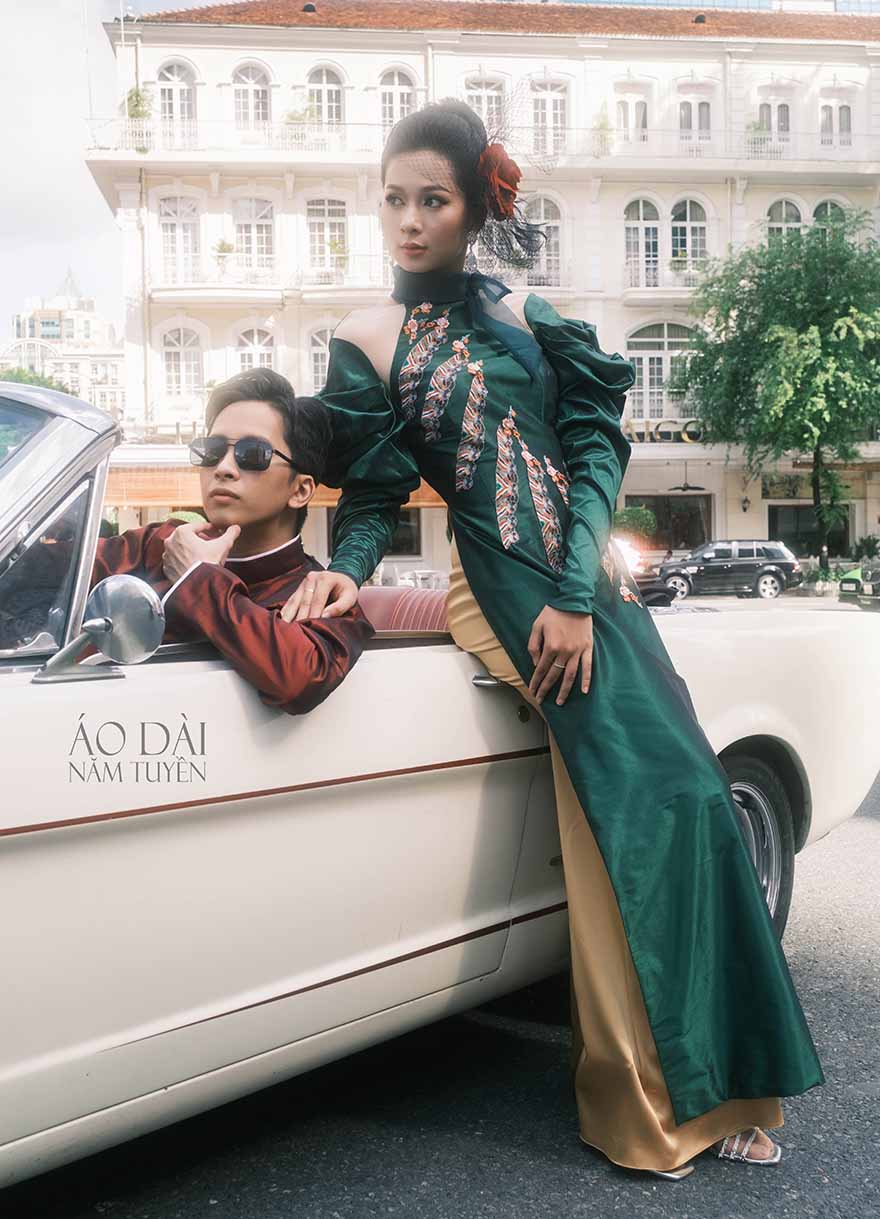 Áo dài nữ dạ hội sang trọng & thời thượng