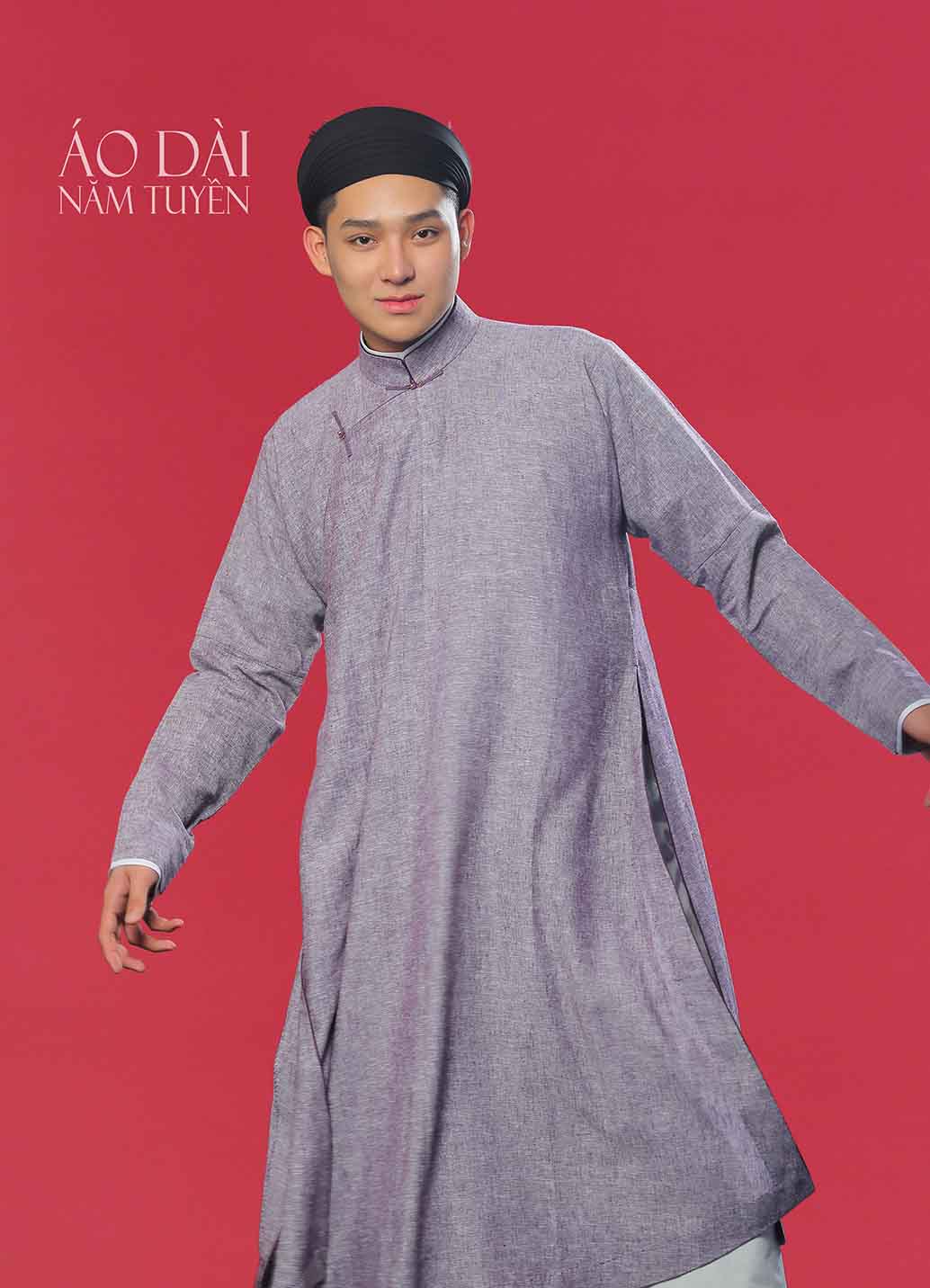 Áo dài nam thiết kế