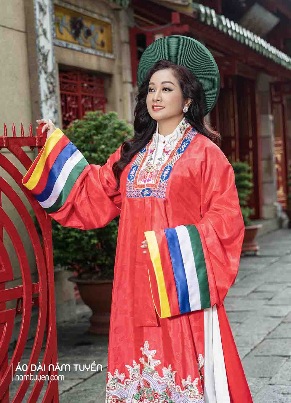 Áo Nhật Bình Năm Tuyền - cho quý cô mặc trong sự kiện, chụp hình kỷ niệm