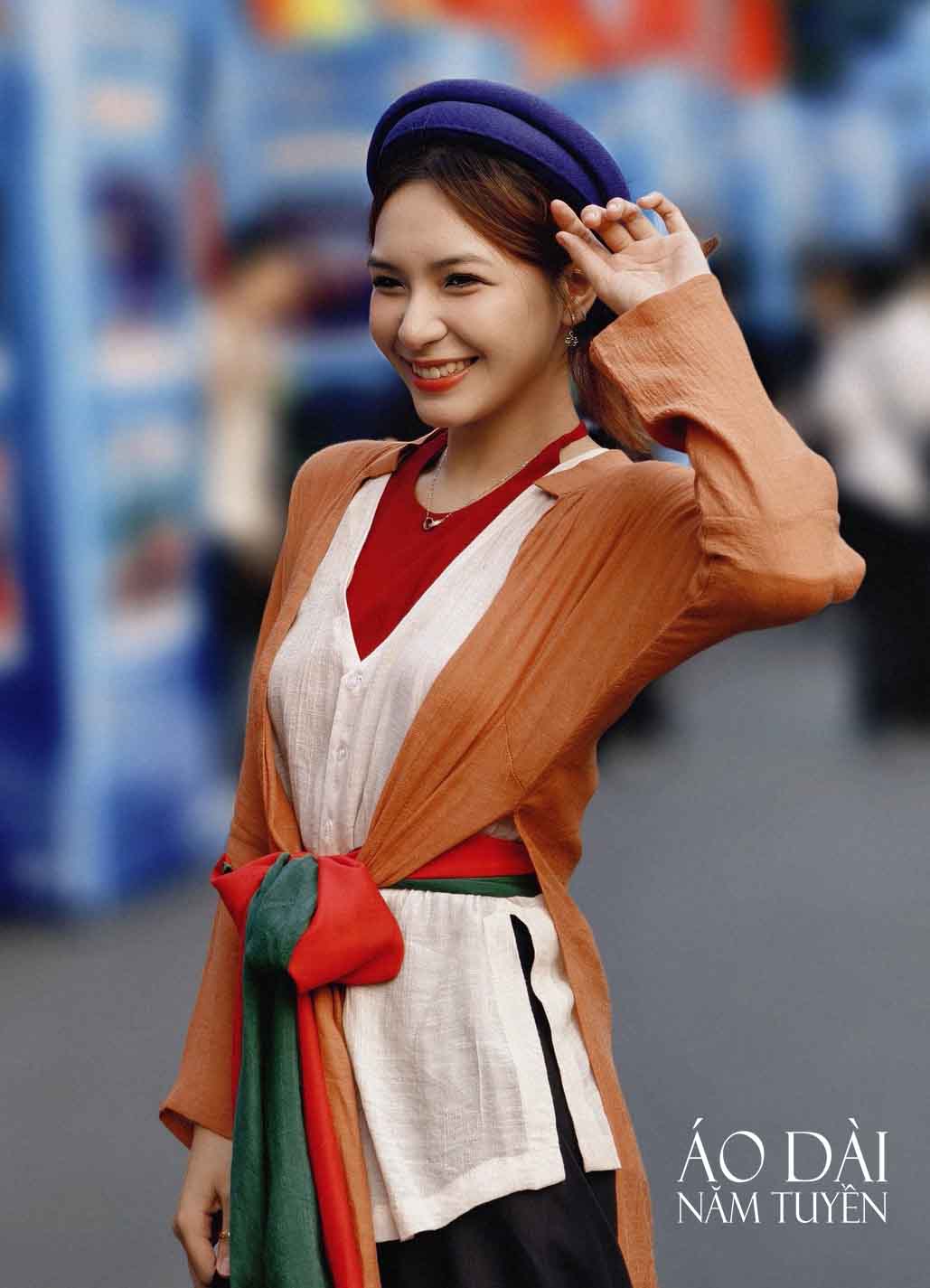Áo Tứ Thân Năm Tuyền tỏa sáng vẻ đẹp truyền thống