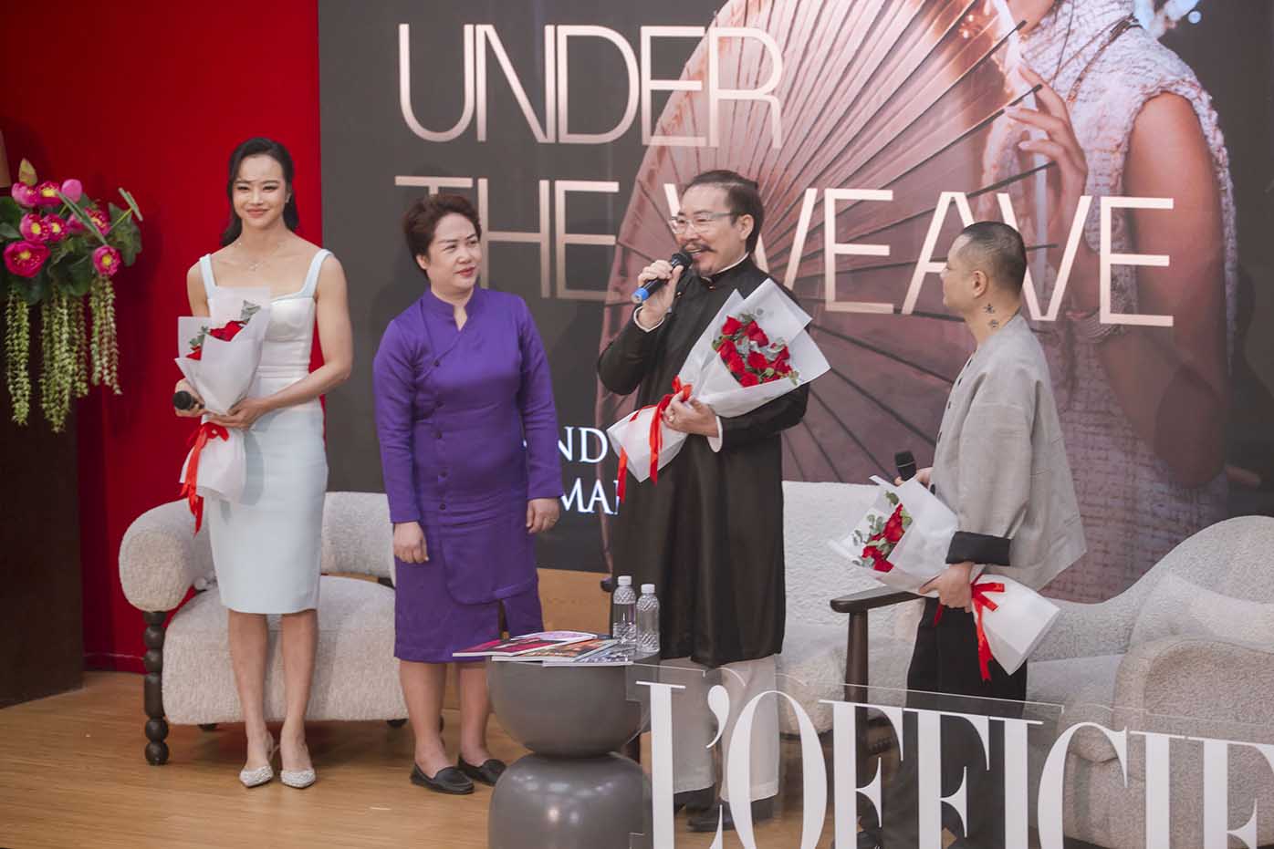 Nghệ nhân Áo dài Năm Tuyền truyền cảm hứng thiết kế di sản tại Đại học Kiến trúc TP.HCM