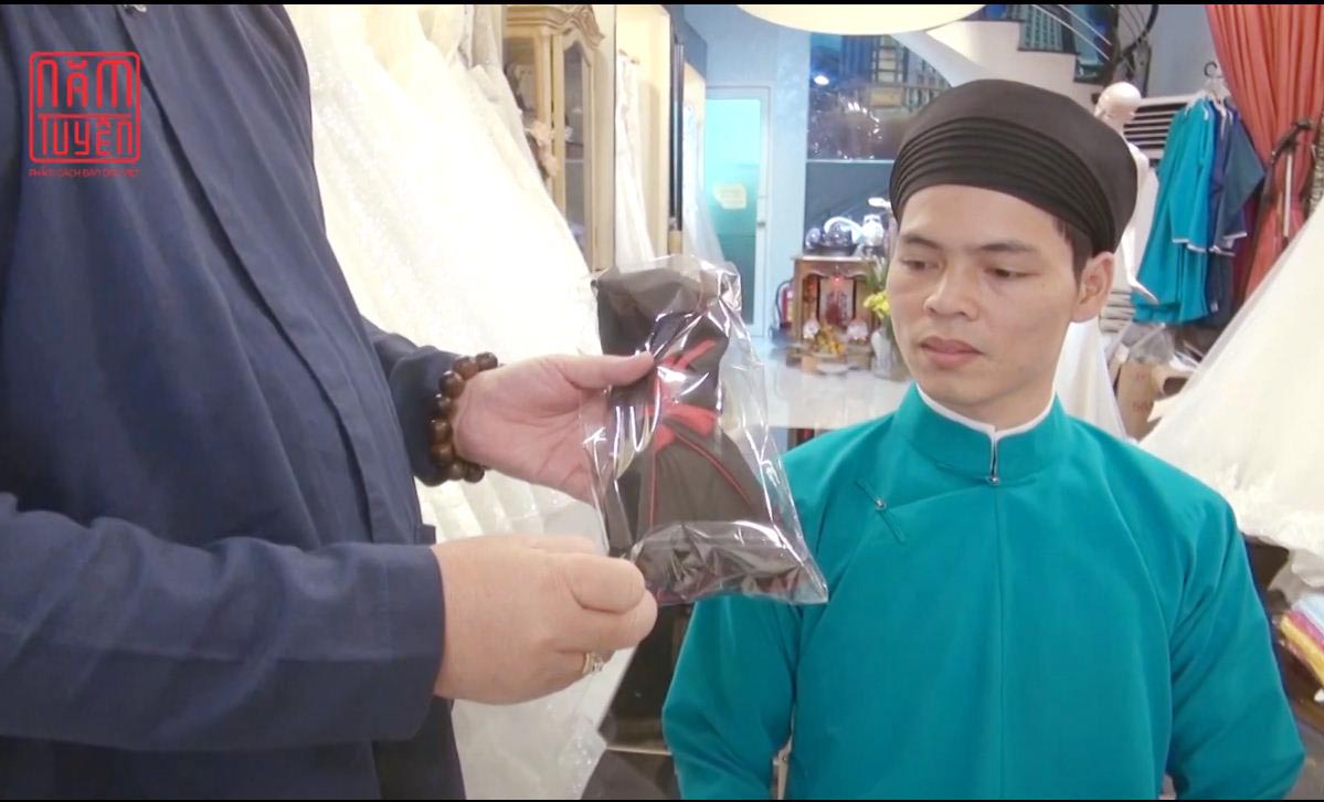 Hướng dẫn sử dụng khăn xếp Năm Tuyền